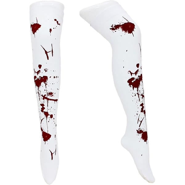 Amazon.co.jp: [StyleCoS] タイツ 血まみれ 靴下 ソックス 血